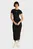 Женское черное платье TJW BODYCON LOGO 2 DRESS