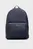 Мужской темно-синий кожаный рюкзак TH CASUAL LEATHER BACKPAC