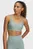Жіночий м'ятний топ UA Infinity Low 2.0 Bra