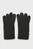 Женские темно-серые шерстяные перчатки WOOL KNITTED GLOVES