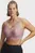 Жіночий рожевий топ UA Infinity High Zip 2.0 Bra