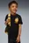 Детская черная футболка Moody Cat Graphic Tee I Kids