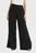 Жіночі чорні брюки SUMMER TEXTURED WIDE LEG