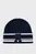 Мужская темно-синяя шапка TH MONOGRAM BEANIE