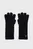 Женские темно-синие перчатки TH MONOGRAM GLOVES