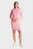 Женское розовое платье TJW 1/4 ZIP SWEATER CABLE DRESS