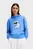 Жіноче блакитне худі IKON AQUARELLE C HOODIE