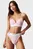 Женские розовые трусики HIGH LEG TANGA