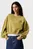 Женский желтый свитшот SCRIPT INSTITUTIONAL CREWNECK