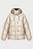 Жіноча золотиста куртка METALLIC PUFFER JACKET