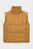 Жіночий гірчичний пуховий жилет DOWN VEST