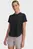 Женская черная футболка UA Launch Elite Shortsleeve