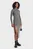Женское серое шерстяное платье MERINO RUCHED MIDI DRESS