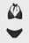 Жіночий чорний купальник з візерунком RAINBOW MONOGRAM BIKINI TRIANG
