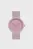 Женские розовые часы O clock great