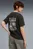 Женская черная футболка Graphic Paradise Mindset Washed Relaxed Tee Women