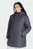 Женский темно-серый пуховик ESSENTIALS HIGHLOFT INSULATED LONG PUFFER
