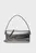 Женская серебристая сумка essential logo crossbody