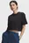 Женская черная футболка UA W SCRIPTHEART CROP SS-BLK