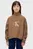 Детский коричневый свитер MONOLOGO ROLLNECK