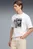 Чоловіча біла футболка Graphic Photoprint Tee Men