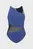 Жіночий темно-синій купальник MESH ANGLE SWIMSUIT VENT BACK