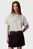 Женская мятная футболка CROPPED BOXY GRAPHIC
