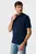 Чоловічий темно-синій джемпер LORENZO Premium knit t-shirt