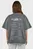 Женская серая футболка Sigtuna Heavy Oversized