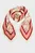 Женский белый платок с узором EMBLEM AOP BANDANA