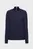 Мужская темно-синяя шерстяная кофта MULTI HTR MERINO ZIP MOCK