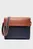 Чоловіча темно-синя сумка Brushed Twill Messenger Bag