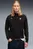 Мужское черное худи Scuderia Ferrari Sweat Jacket Men