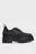 Жіночі чорні дербі FLATFORM LACEUP DERBY
