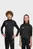 Детский черный лонгслив Tiro 25 Essentials Kids