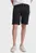Мужские черные джинсовые шорты slim fit