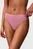Женские розовые трусики THONG
