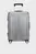 Серебристый чемодан 55 см LITE-BOX ALU / BOSS ALUMINIUM MONOGRAM