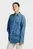 Женская синяя джинсовая рубашка Relaxed denim shirt pocketless