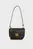 Женская черная кожаная сумка k forever sm crossbody
