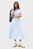 Женское голубое платье TJW MAXI POLO DRESS