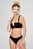 Женский черный бюстгальтер