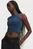 Женский синий топ Seamless Cotton Hand Tank-BLU