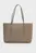 Женская бежевая сумка FOIL LOGO TOTE