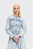 Жіноча блакитна джинсова куртка BUTTON DENIM JACKET
