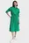 Жіноча зелена сукня MD BLOUSON LS MIDI SHIRT DRESS