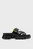Жіночі чорні шкіряні слайдери Fraya Slide Sandals