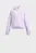 Дитяче бузкове худі UA Rival Fleece Crop Hoodie