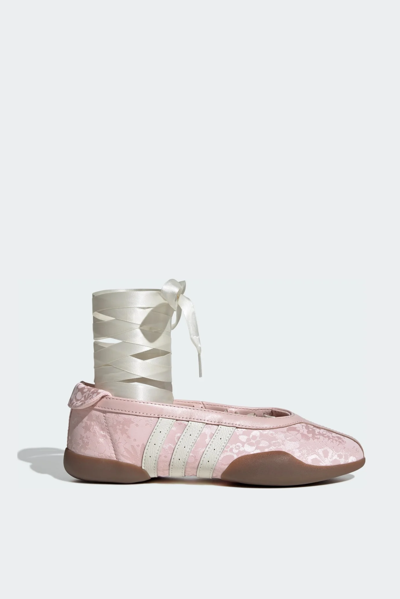 Женские пудровые балетки TAEKWONDO MEI adidas IH6915 — MD-Fashion