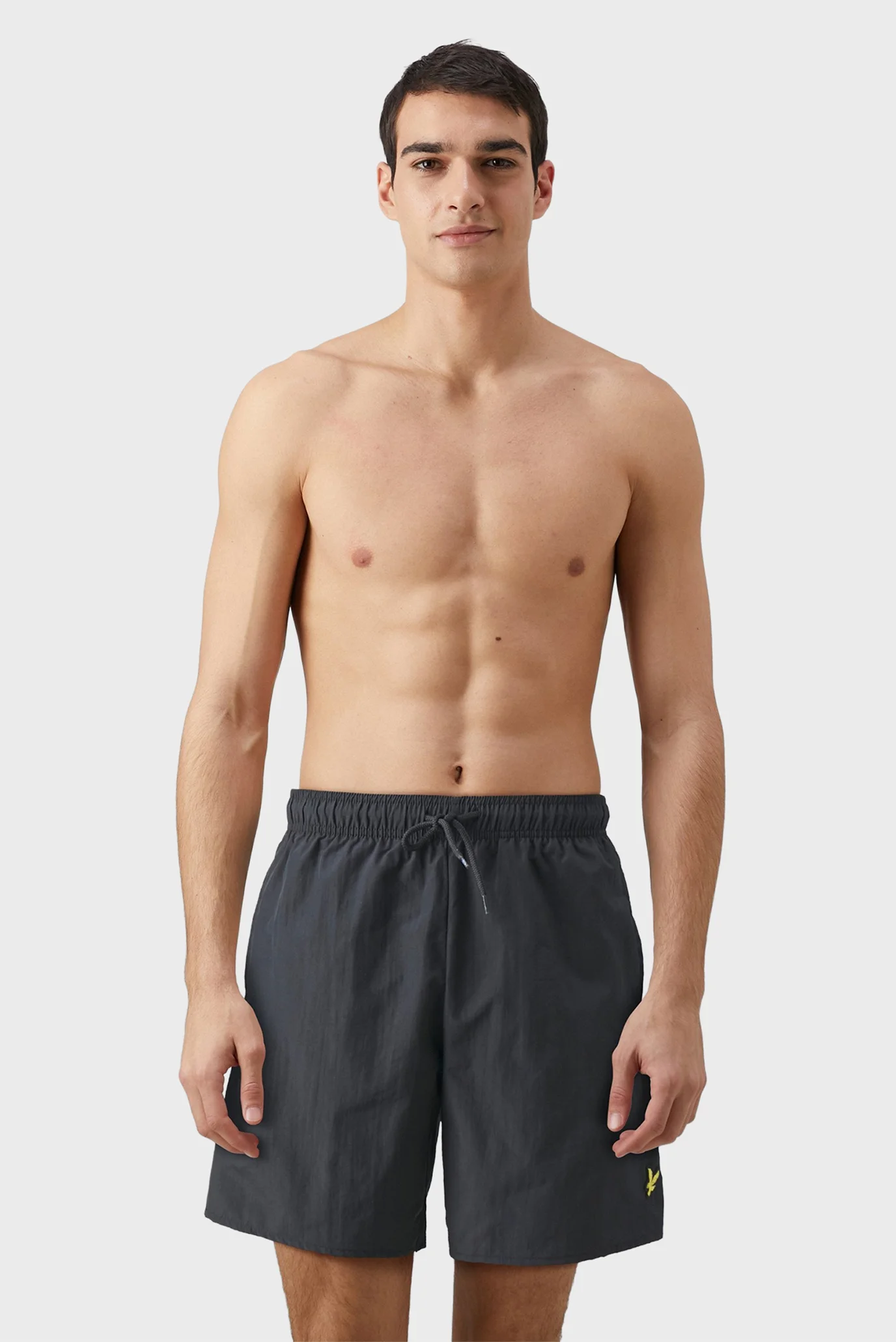 Мужские черные плавательные шорты PLAIN Lyle & Scott SH1204VB-Z865